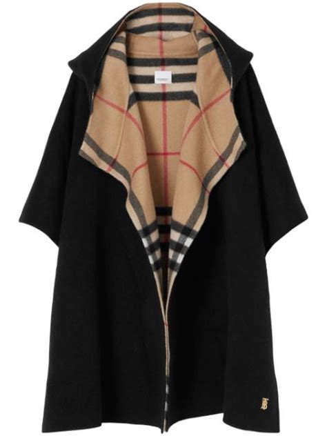 burberry alice hooded cape|burberry capes and ponchos.